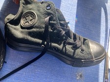 Converse All Star Chuck Taylor high top canvas all black triple black