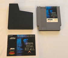 Acclaim Total Recall (Nintendo NES, 1990) NTSC-U/C Cartridge w/ Manual