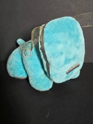 Vintage  Blue Plush Hasbro i-Dog Soft Speaker Lights Music
