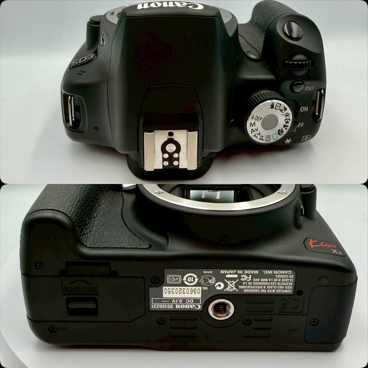 Canon EOS Kiss X3 Digital SLR Camera with EF-S 55-250mm Zoom Kit