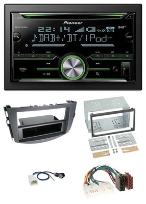 Pioneer Bluetooth MP3 DAB 2DIN USB CD Autoradio für Toyota RAV 4 (2011-2013) - Bild 1 von 4