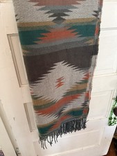 Southwestern Print Long Scarf Shawl