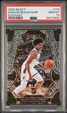 2022 PANINI SELECT ELEPHANT #179 MARJON BEAUCHAMP PSA 10