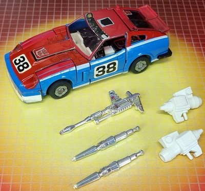 Vintage Hasbro Transformers G1 Autobot Auto Rauchscheibe fast vollständig