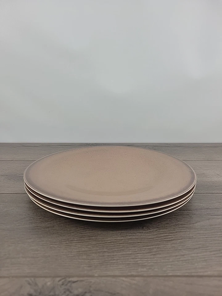 Paquete de 4 platos de cena marrón esmaltado Mainstays | Caja abierta nueva Foto 3 de 4