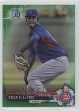 2017 Bowman Chrome Prospects Retail Green Refractor 85/99 Oscar De La Cruz 2u6