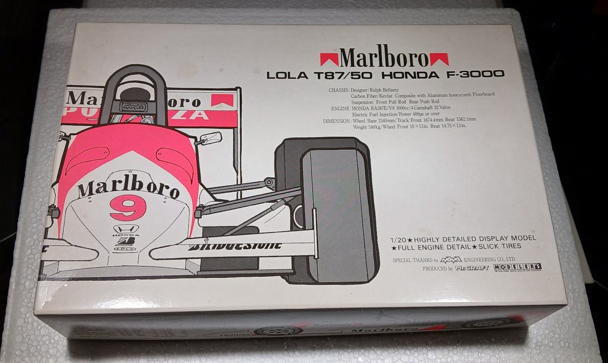 Modelers Marlboro Lola T87/50 Honda F-3000 1987 #9 Geoff Lees 1/20