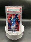 POP. 1  JAXSON DART 2025 MOSAIC ROOKIE RED MOSAIC PRIZM GIANTS RC PSA 10