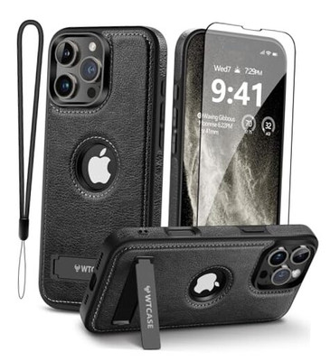 iPhoneアクセサリー Magnetic Leather Back iPhone16ProMax Magnetic Leather Back - iPhone 16 Pro Max | Rustic Brown