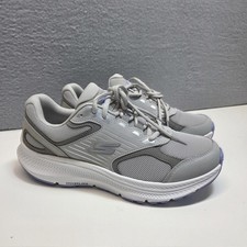 Zapatillas para mujer Skechers Go Run Consistent 2.0 Advantage gris púrpura talla 10