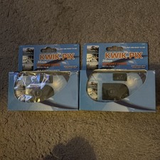 Lot Of 2 KWIK PIX Disposable 35mm Camera 27 Exposures Brand New -EXPIRED 10/2008