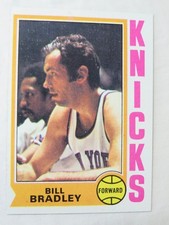 1974-75 Topps Basketball NBA Bill Bradley Card #113 New York Knicks