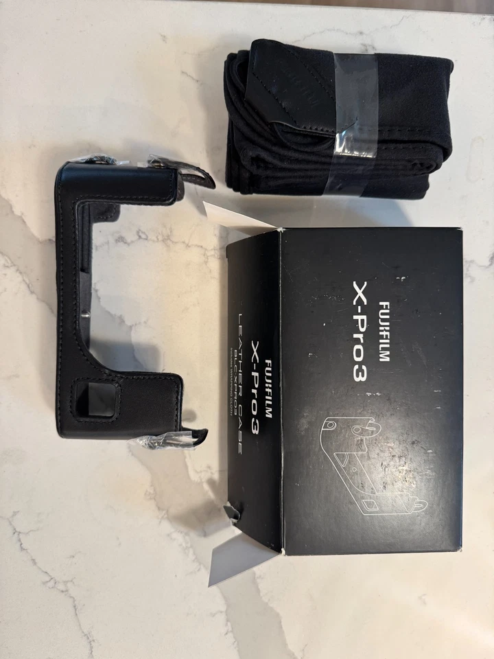 Funda de cuero inferior genuina FUJIFILM BLC-XPRO3 para X-Pro3 *NUEVA* Foto 2 de 4