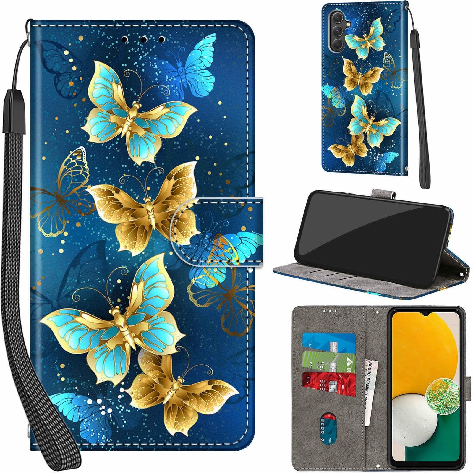 Coque pour Samsung Galaxy A54 5G anti-choc, protège-écran contre chutes et fissures