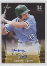 2020 Leaf Draft Auto Gold Hudson Haskin #BA-HH1 Auto 0d1w