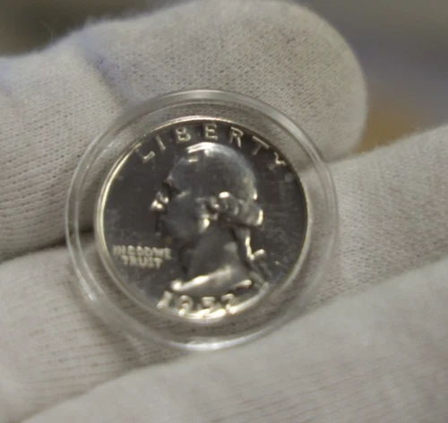 1957 US Washington Proof Silver Quarter Gem