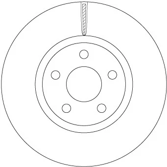2x BRAKE DISC DF6810S FOR FORD UNCK 1.5L UNCJ/UNCI 1.5L T9CC/T9CB/T8CG 2.0L 4cyl - Image 2 of 4