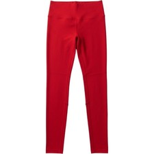 Victoria's Secret Sport Knockout Leggings Cherry Red Lattice Cutout Ankle Small
