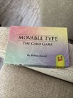 Uncanny Cardboard Card Game Movable Type Box New Sealed — photo 1