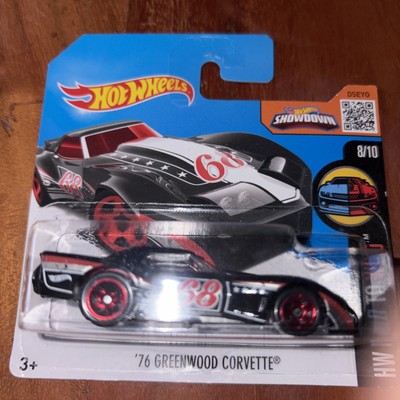 Hotwheels   76  Greenwood Corvette Schwarz HW Mild To Wild  