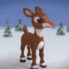 Rudolph The Red Nosed Reindeer, Animatronic Outdoor Christmas Rare! New