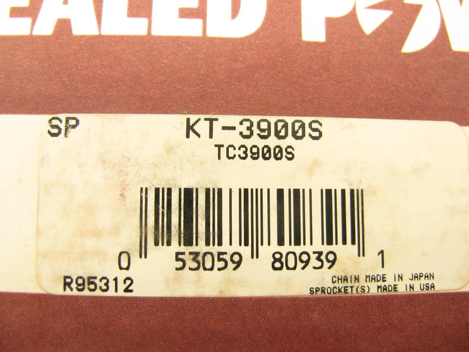 Juego de cadena de engranajes de distribución de motor KT-3900S potencia sellada para Dodge D50 1981-1982 Foto 4 de 4