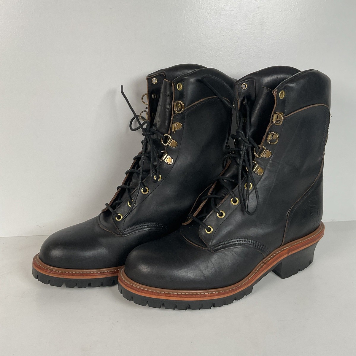 Vintage Chippewa Super Logger Boots | Soft Toe | USA Made | Men's