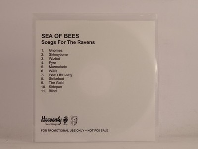 SEA OF BEES SONGS FOR THE RAVENS (539) 11 Track Promo CD Album including White S