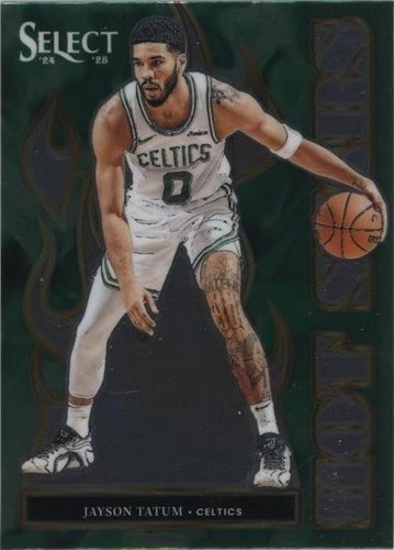 2024-25 Panini Select - Select Certified Jayson Tatum #13 Silver