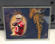 2022 Wild Card Matte Brock Purdy Smoking Guns Blue Rookie 1/2. rookie card picture