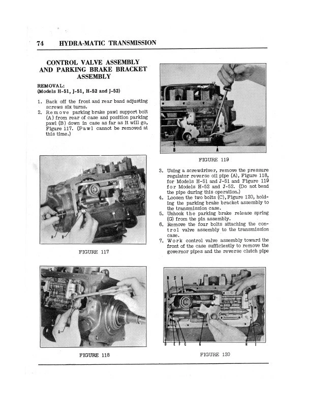 Hudson Transmission Manual 1950 1951 1952 HydraMatic 1953 1954 Automatic  - Image 3 of 4