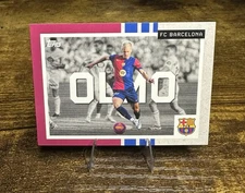 2025 Topps Barcelona Team Set Olmo We Want The Ball #42