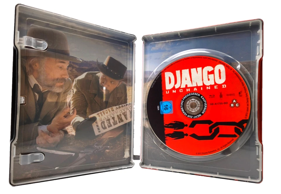 Django Unchained Blu Ray Steelbook - Bild 3 von 3