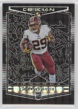 2018 Panini Obsidian Electric Etch White 1/1 Derrius Guice #109 1h9h