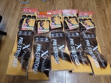 5pks Of Sensationnel X-Pression Synthetic Braid - 3X PRE-STRETCHED 58" Color 30