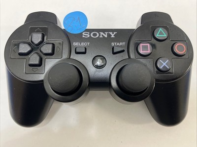 Sony PS3 DualShock 3 Wireless Controller   Black OEM Original Tested