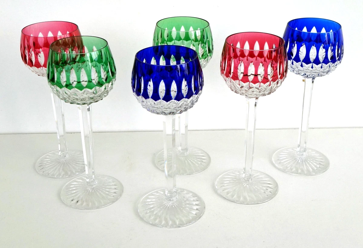 6 verres à vin alsaciens dits roëmer gravés | Selency 6 verres à vin alsaciens dits roëmer gravés | Selency