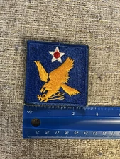 WWII US Army 2nd Air Force Patch Air Corps Eagle INV11483
