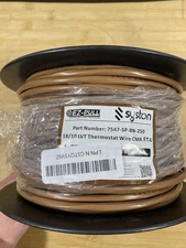 Syston 18/10 Thermostat HVAC Control Cable Wire 18 AWG 10 Conductors Copper CL3R