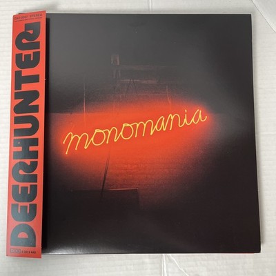 DEERHUNTER Monomania 2013 Vinyl LP Record 4AD CAD 330 Obi Strip