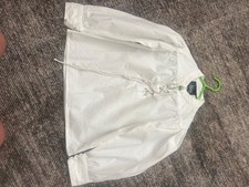 The Pirate Dressing white lace-up shirt size small