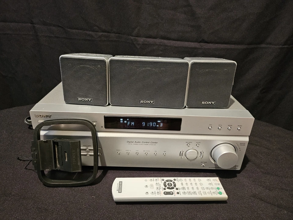 Sony STR-K670P -5.1 Channel AM FM Stereo Surround Sound Receiver Bundle W/Remote - Image 2 of 4