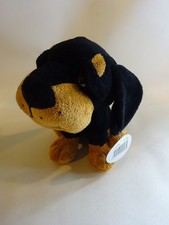 Rottweiler Cucciolo Cane Giocattolo Morbido - Nuovo con Etichette - Carino - Pet - Peluche - Canino