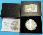 2023-W $1 1-oz Proof American Silver Eagle w/ Box, OGP &COA