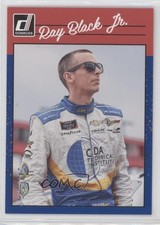 2023 Panini Donruss NASCAR Retro 1990 Navy Blue 148/199 Ray Black Jr #180 pi4