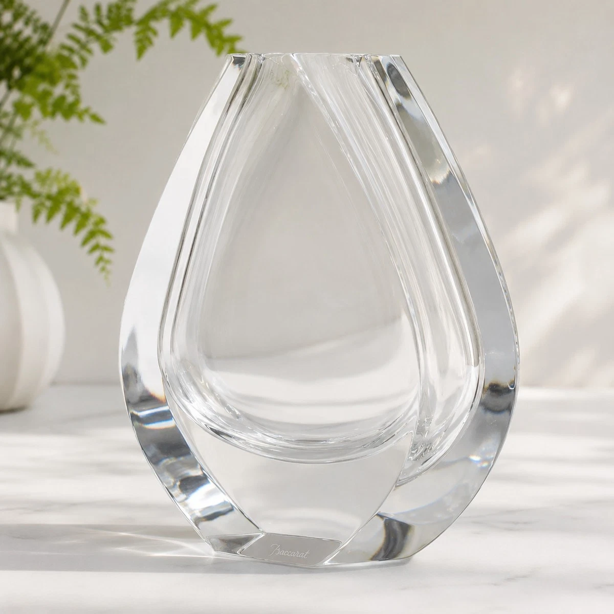 Baccarat 水晶花瓶| eBay