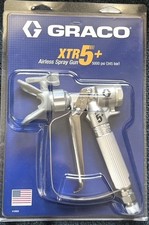 Graco XTR5 Airless Spray Gun Round Handle 4-Finger Trigger XHD519 RAC Tip XTR524