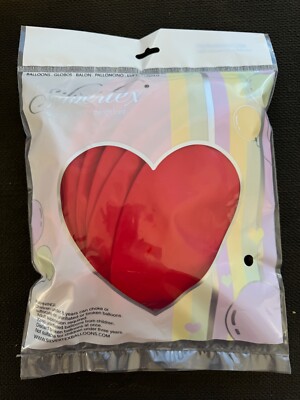 Luftballons 36 Zoll PROFI QUALITÄT 10er Pack in ROT VON SILVERTEX
