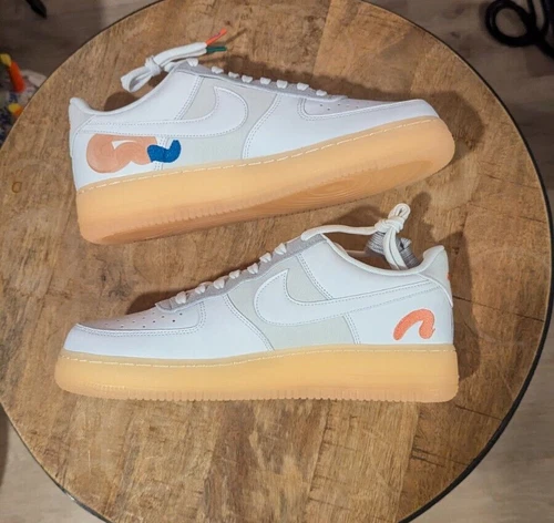 Größe 10,5 - Nike Mayumi Yamase x Air Force 1 Flyleather Earth Day - Neu mit Karton DS