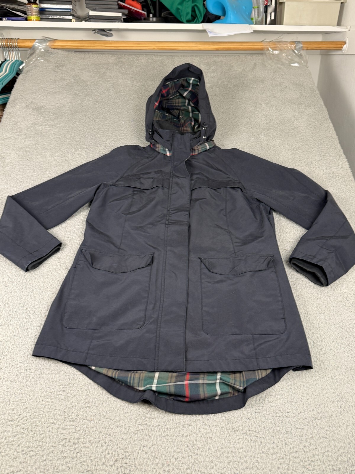 Pendleton Jacket Womens L Black Removeable Hood P… - image 2